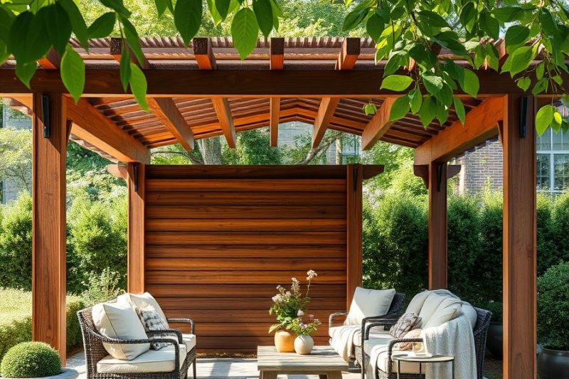 Lean-To Pergola With Roof Building Guide