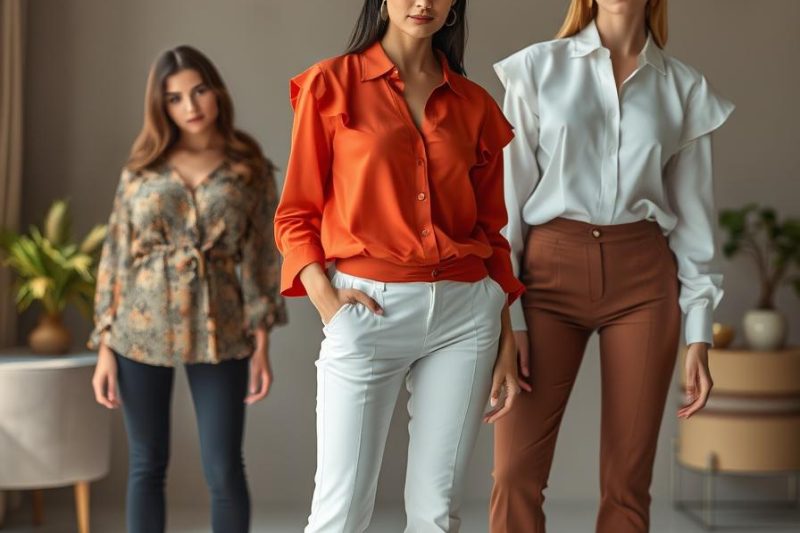 Blouse Designs for Lean Body: Fashion Ideas for Slim Figures