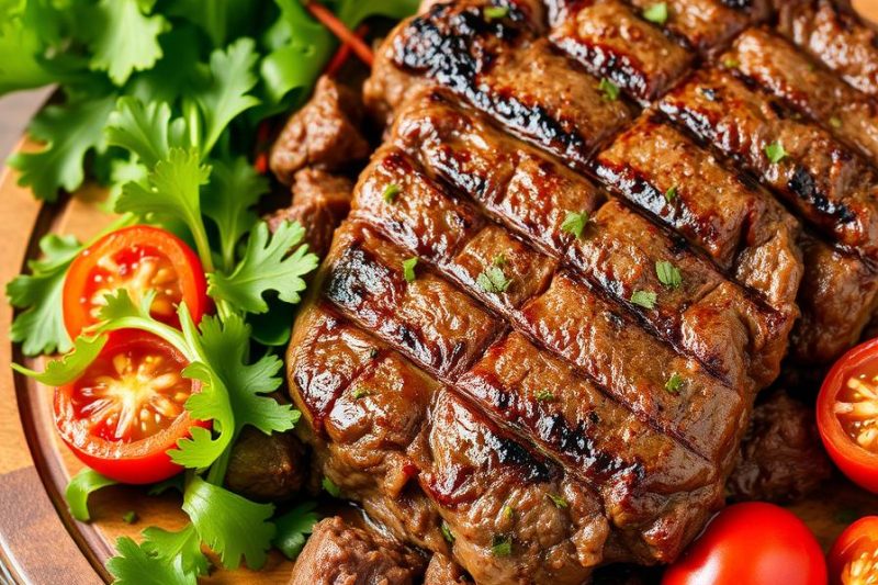 Calories in 97% Lean Ground Beef When Cooked