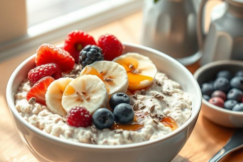 Healthy Lean Oats Breakfast Bowl Ideas